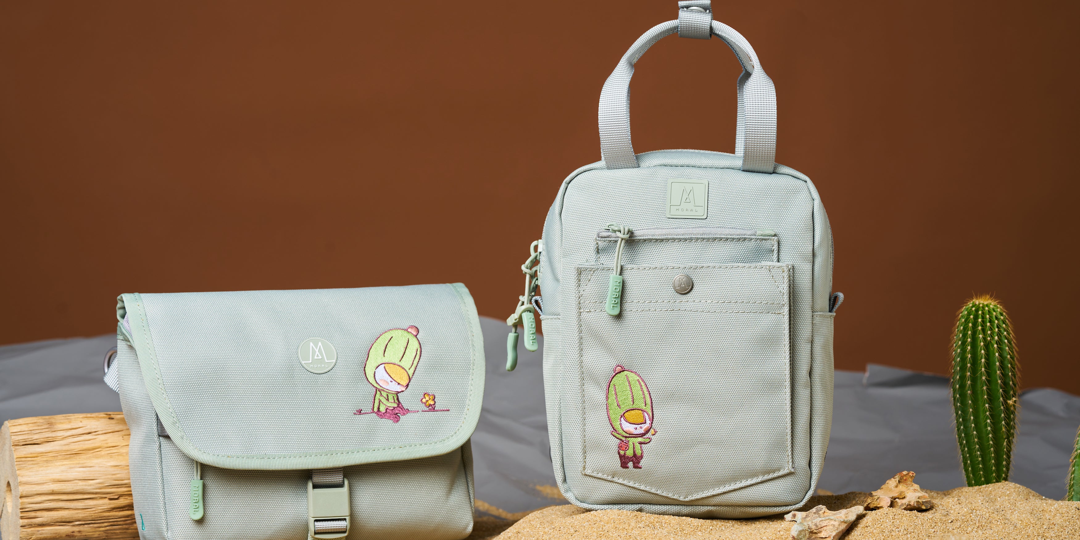 【Local Art Creation】The Little Greens Cactti x Moral Bags Collaborative Project
