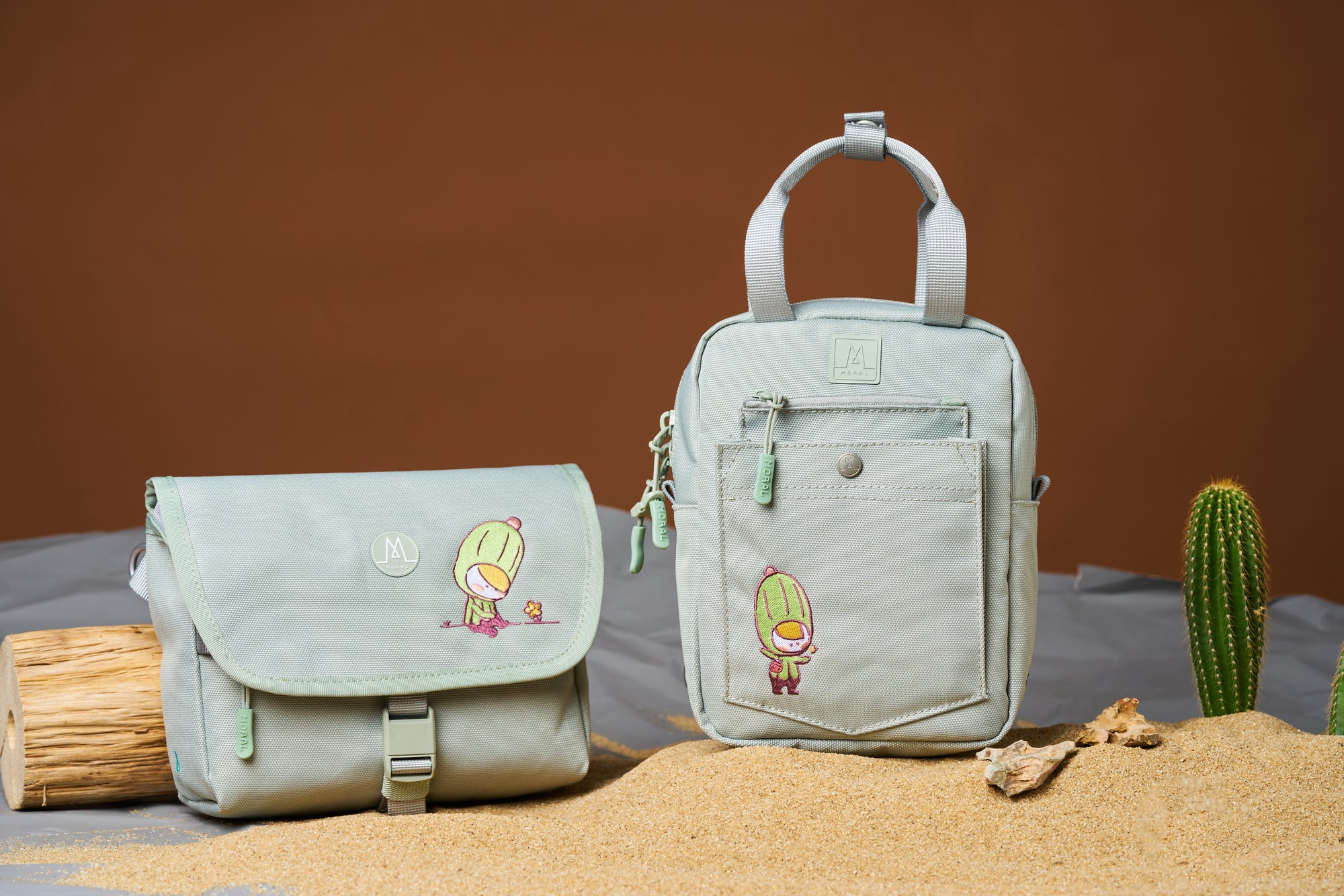 【Local Art Creation】The Little Greens Cactti x Moral Bags Collaborative Project