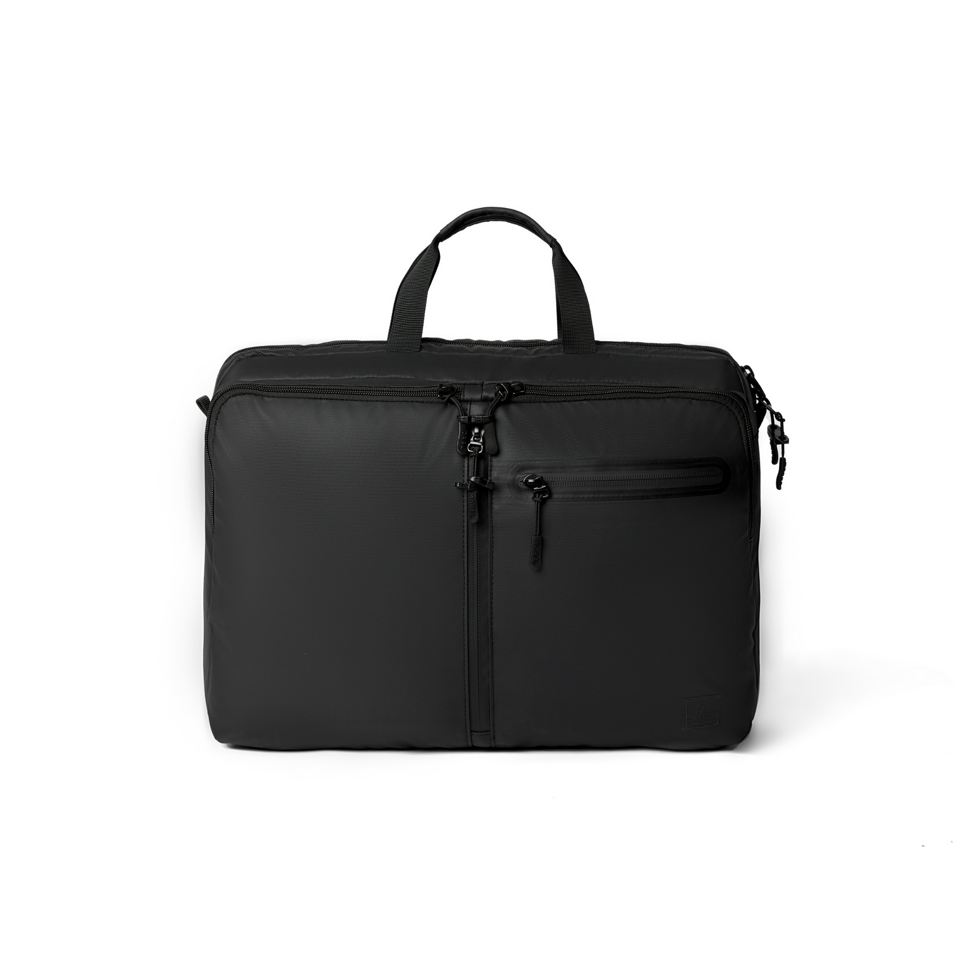 Cecil Trackies Briefcase Stealth | All-Black Laptop Briefcase with