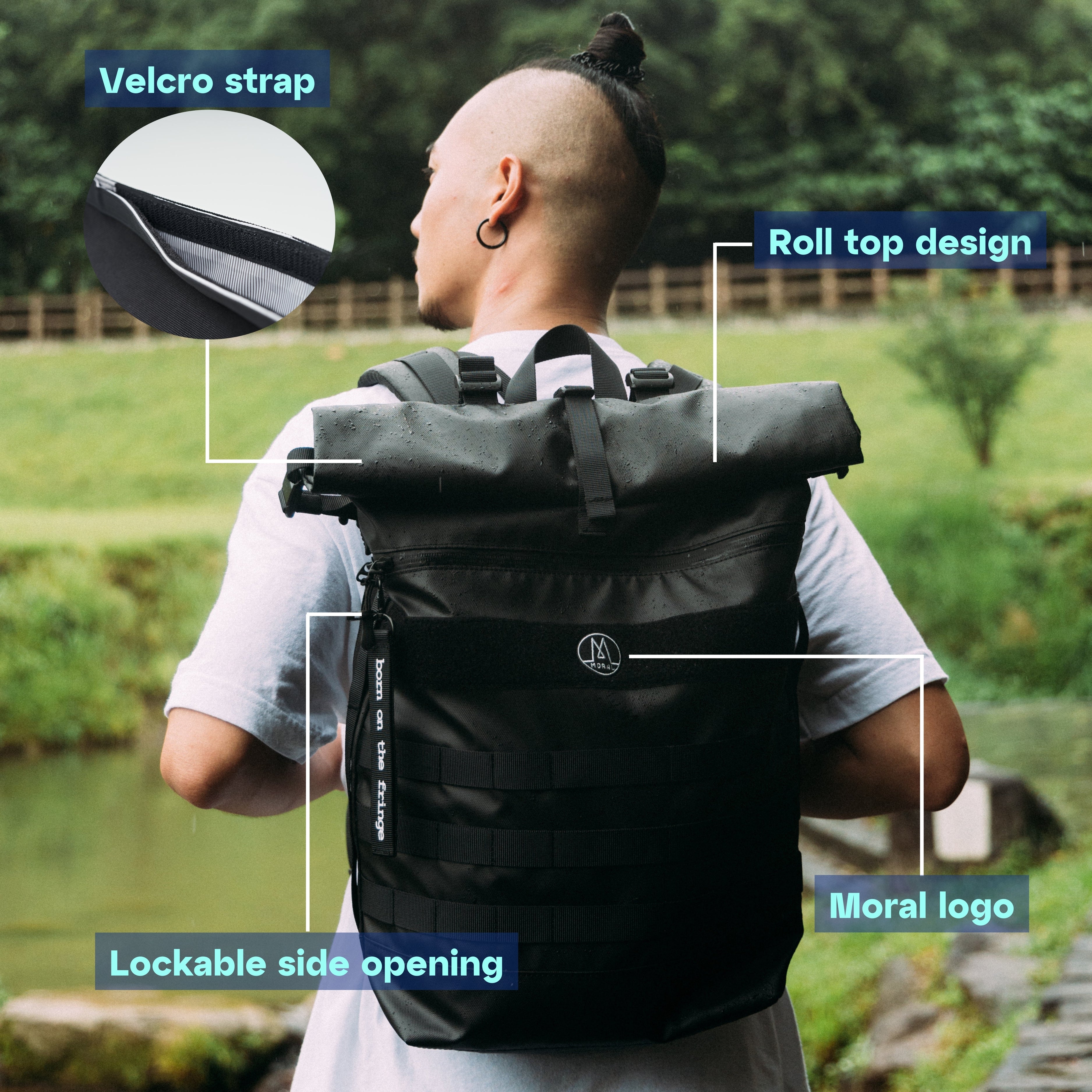 Moral Bags HK Official Nighthawks Military II Backpack
