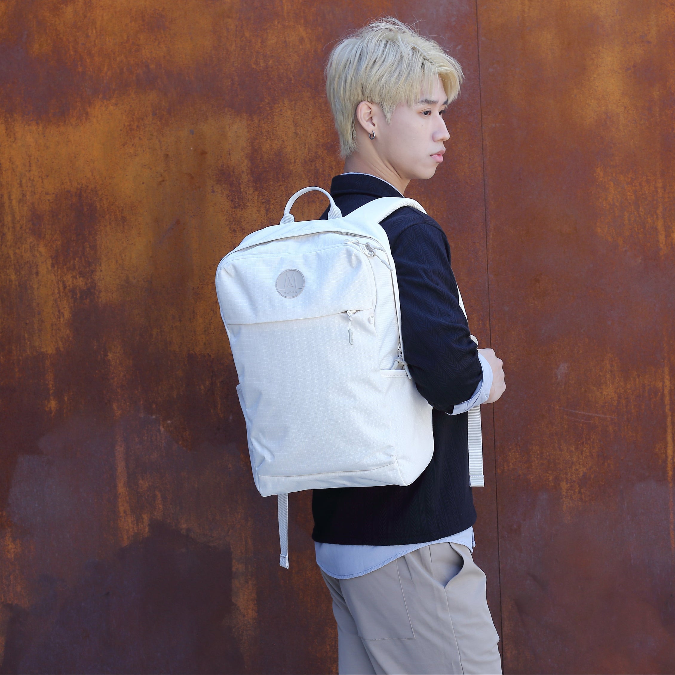 Nova Straya Backpack Colorblock | Two-Tone Urban Backpack with RFID ...