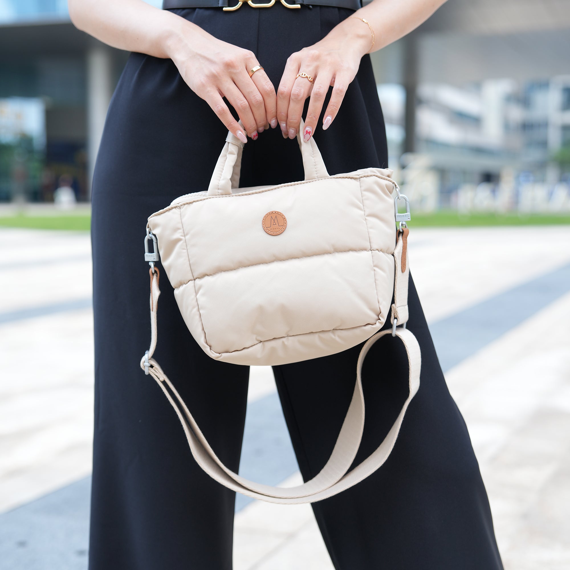 MORAL X MIYOMM Day Tote SHOULDER STRAP HAGLEY